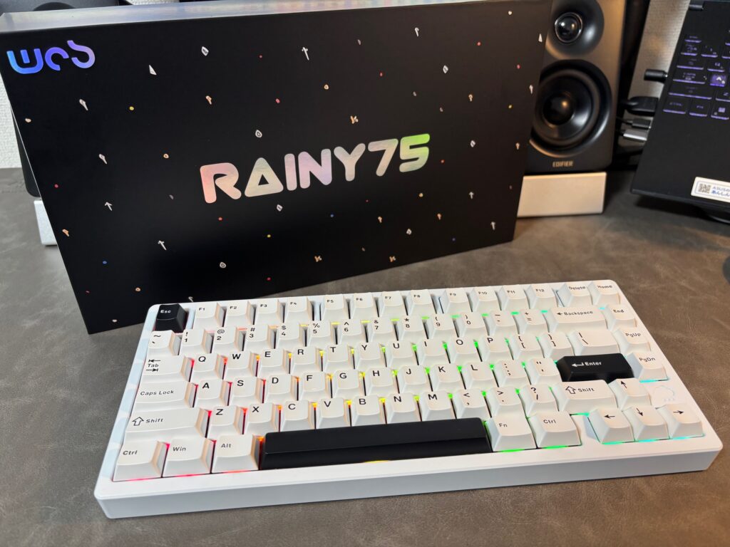 RAINY75化粧箱と本体