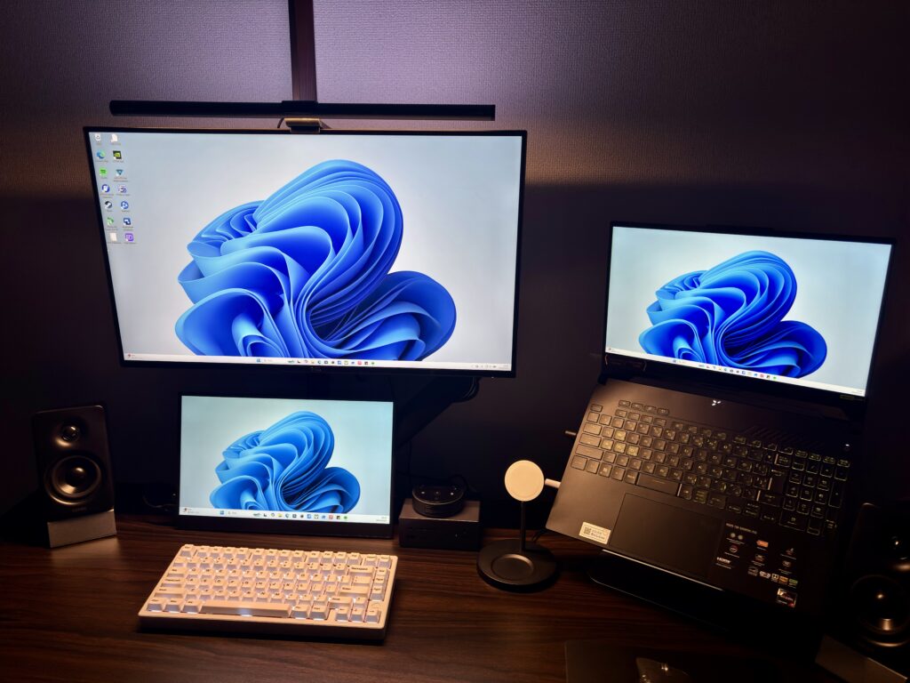 現在のデスク環境